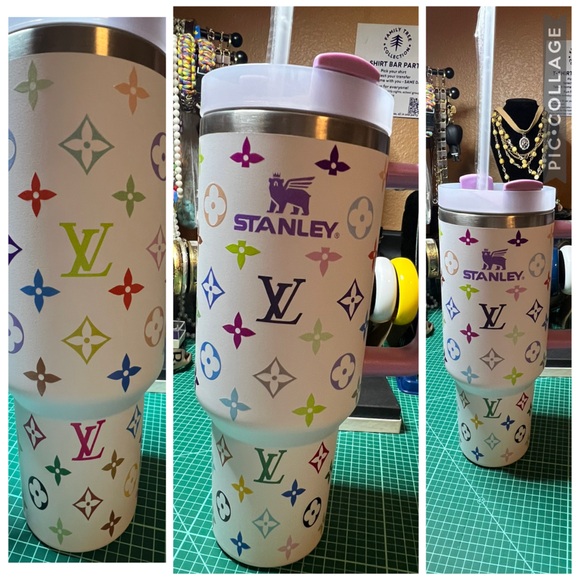 Stanley White Multicolor Patterned Tumbler - Picture 2 of 3